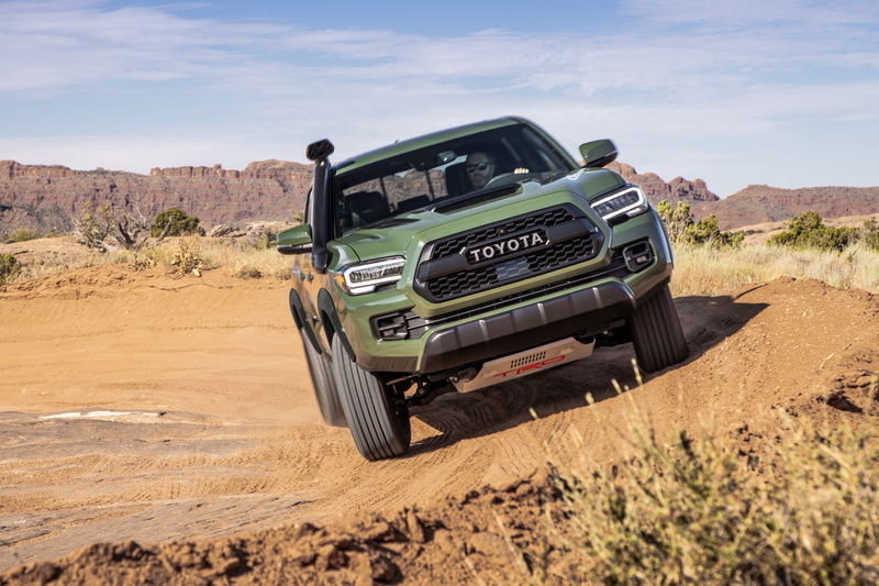 5K, Toyota Tacoma, Pickup, Car, Vehicle, Green Car, Toyota