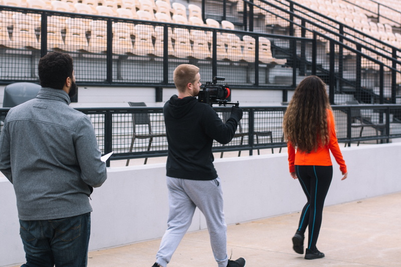 long, tripod, walking, lifestyles, footwear, sleeved, men, person, photographer, apparel, sleeve, photography, shirt, real people, leisure activity, human