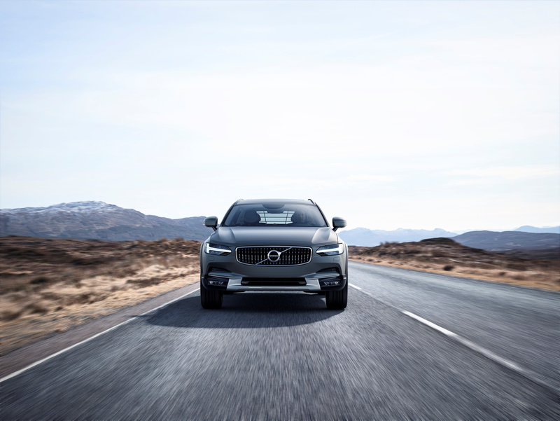 Volvo, Road, Car, Cross Country, V90, Silver, 4K, 2017, Drive, Universal