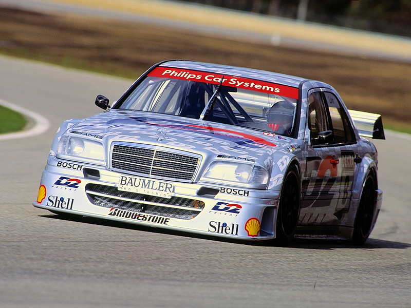 racing, benz, w202, amg, race, 1080P, dtm, 1994, mercedes