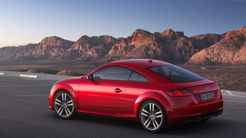 4K, Audi TT Quattro Coupe, 4K, 2019 Cars