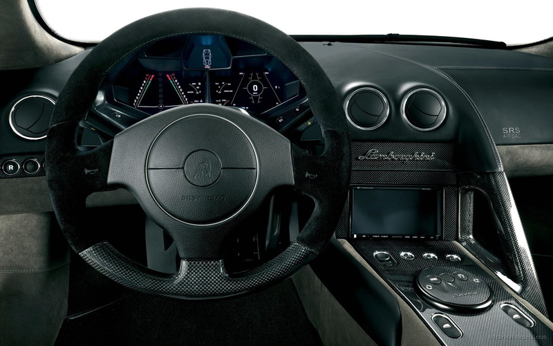 1080P, lamborghini, reventon, interior, steering, black, wheel, cars