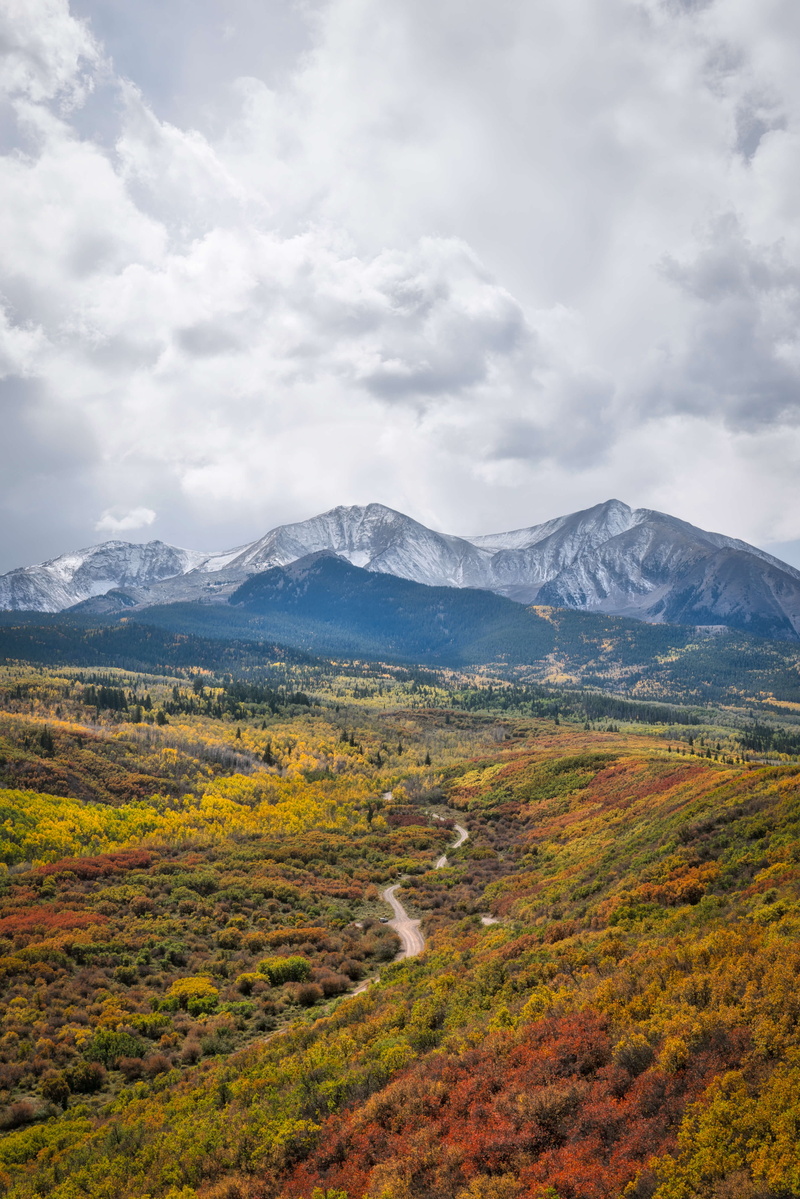 beauty in nature, land, season, environment, non-urban scene, nature, autumn, clouds, cloud - sky, countryside, mountain, scenery, trees, scenics - nature