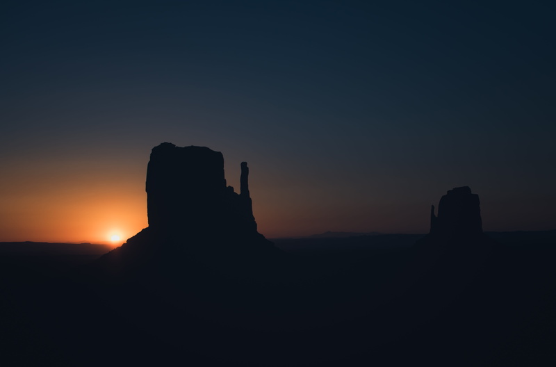 remote, beauty In Nature, sunset, no People, landscape, monument Valley, nature, outdoors, travel, people, monument Valley Tribal Park, desert, red, 5K