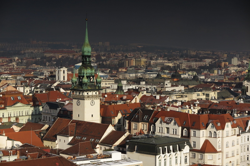 skyscraper, czech republic, crowd, brno czech republic, cityscape, nature, travel destinations, place of worship, outdoors, built structure, religion, crowded