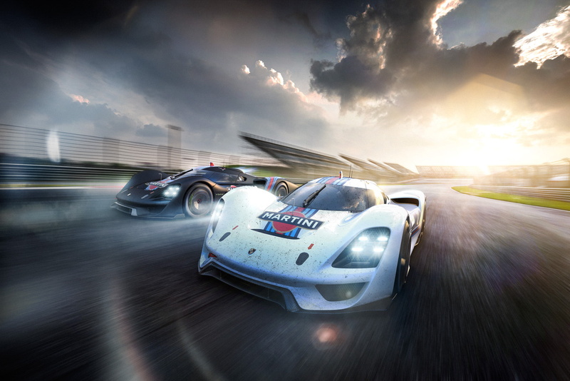 Martini, 1080P, Vision, Porsche, Car, Front, Racing
