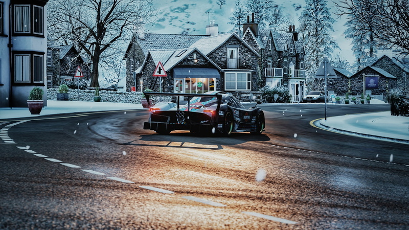 Pagani Zonda R, Pagani, video games, Martini Racing design, 1080P, Martini, Forza Horizon 4, car