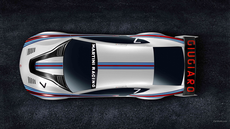 Italdesign Brivido Martini Racing, 1080P, car, supercars