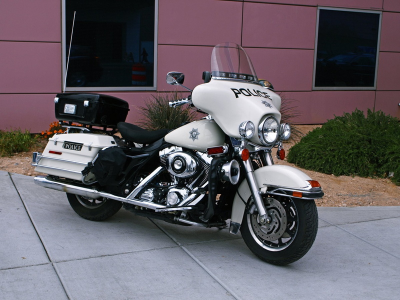 Motorcycle, Harley-Davidson, 1080P, Harley-Davidson Police, Police, Bike, Vehicles