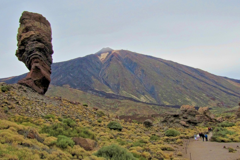 geology, idyllic, climate, day, environment, group of people, beauty in nature, sky, tenerife, land, tranquil scene, scenics - nature, mountain range, outdoors
