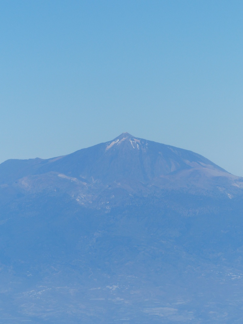 copy space, scenics - nature, aerial view, sky, pico del teide, land, 4K, island, landscape, clear sky, outdoors, el teide, mountain peak, nature, physical geography