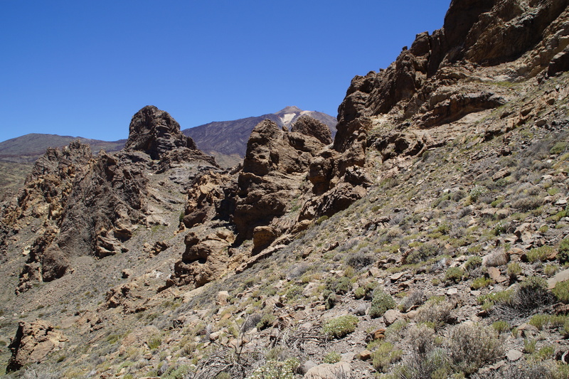 rock formation, arid climate, fouling, teide, national park, environment, highest mountains, sky, canary islands, solid, mountain range, Rock, landscape