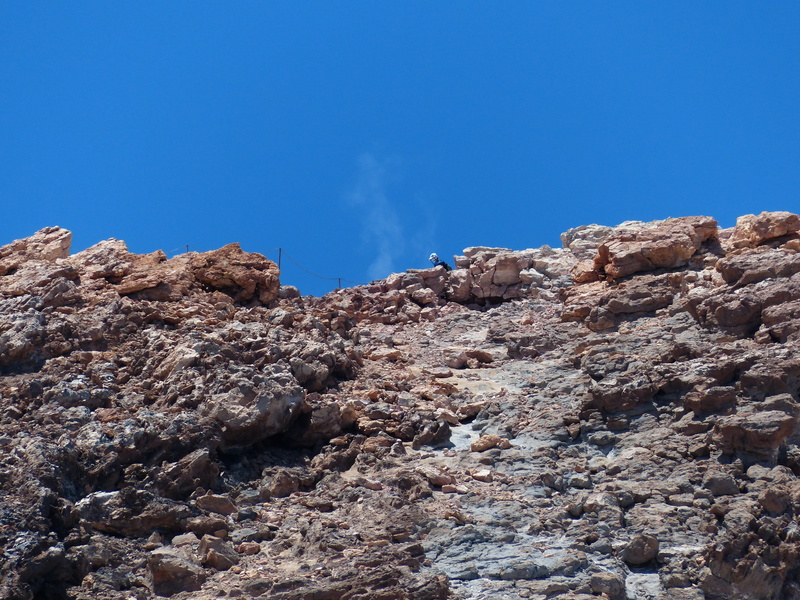 Teide, canary islands, geology, low angle view, eroded, sky, copy space, pico del teide, clear sky, blue, nature, rock formation, rock, climate, solid