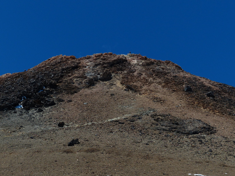 mountain peak, 4K, solid, blue, lava fields, lava rock, day, physical geography, rock - object, low angle view, pico del teide, nature, rise, geology