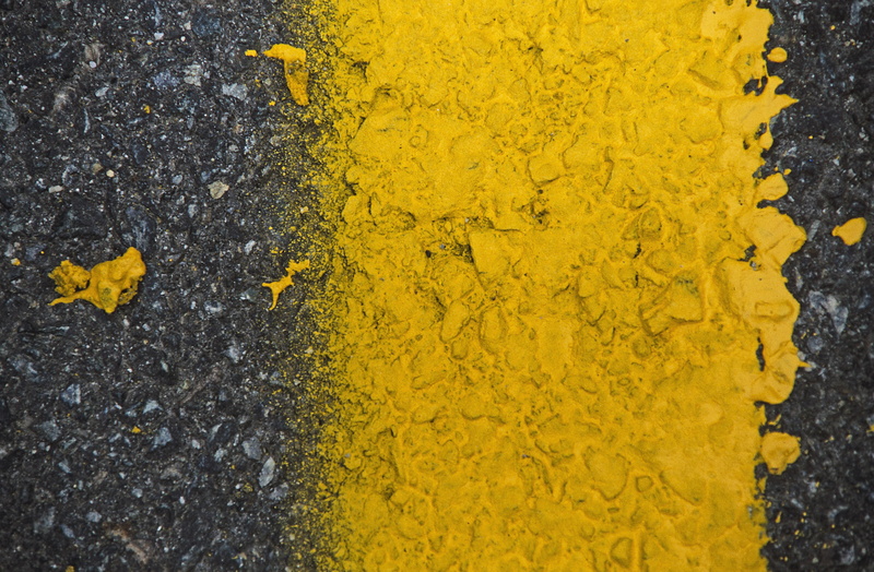 pattern, backgrounds, yellow, nature, beauty in nature, dab, directly above, high angle view, flower, textured, asphalt, painted, lichen, day, flowering plant
