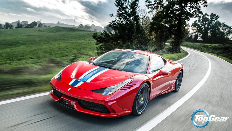 car, Ferrari 458 Speciale, red cars, Ferrari, Top Gear, 1080P