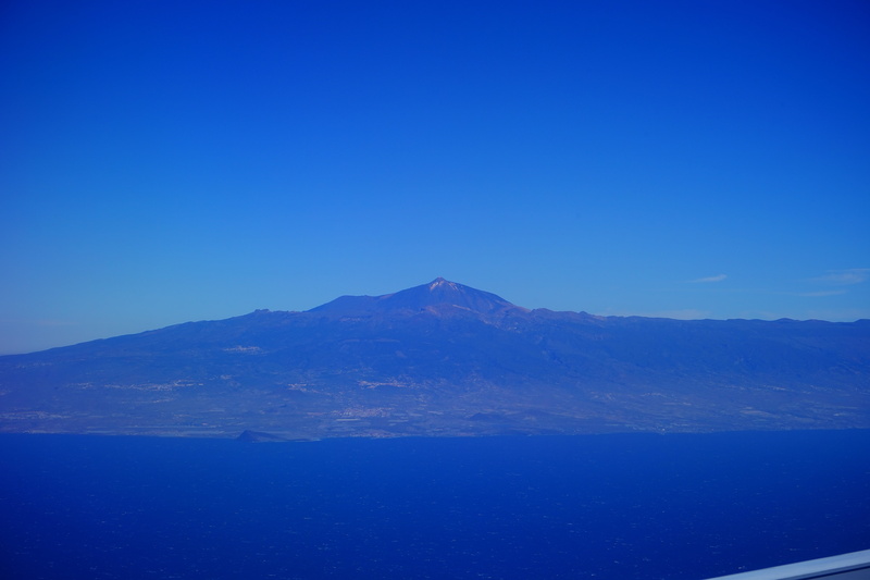 blue, copy space, day, teide, sky, aerial view, land, no people, pico del teide, landscape, 5K, spain, mountain peak, canary islands, mountain range, travel destinations