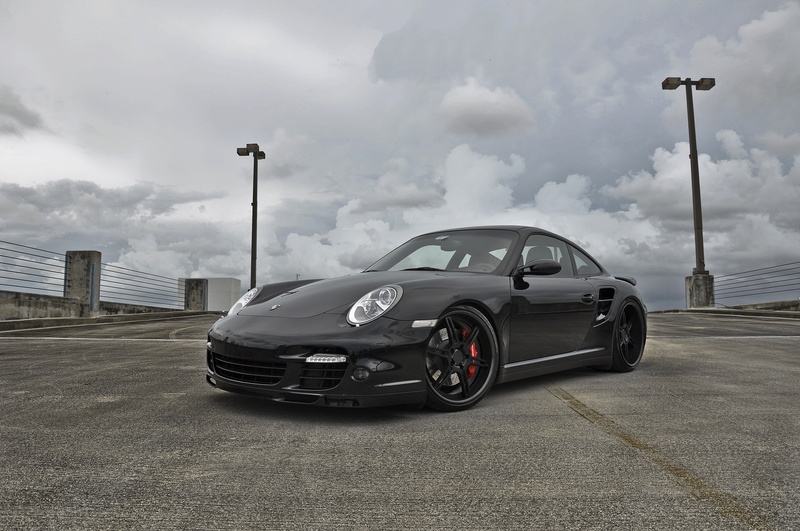 carrera, coupe, clouds, porsche, lights, 4K, the sky, 997, blacjkparking/порше, black, carerra