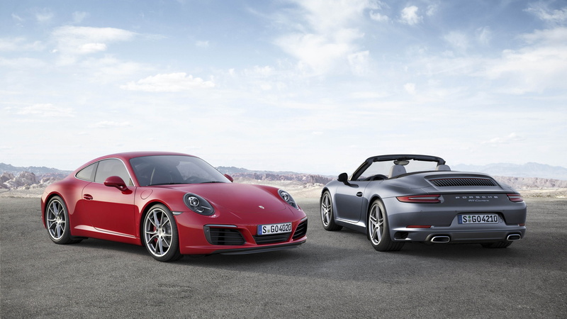 cars 2016, Porsche 991.2, 4K, carerra, Frankfurt 2015, cabriolet