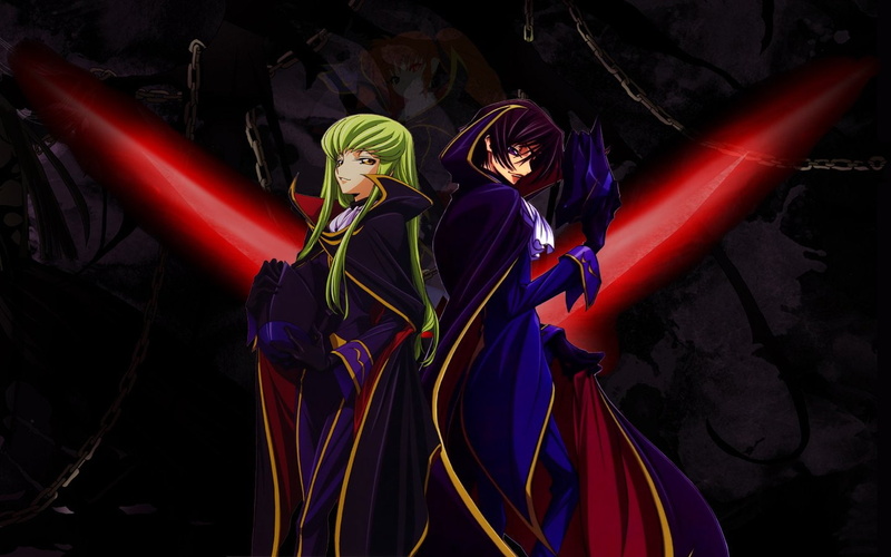 C.C. (Code Geass), Lelouch Lamperouge, Code Geass, 720P, Anime