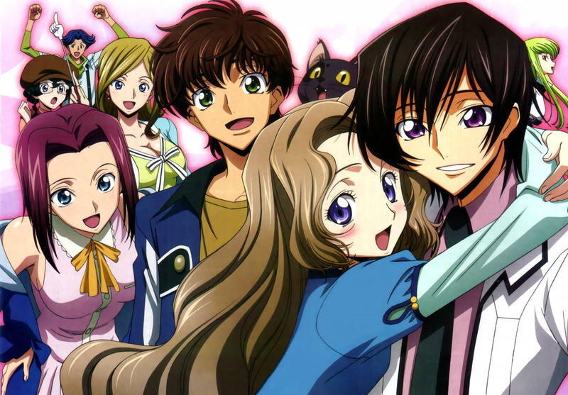 Rivalz Cardemonde, Lamperouge Nunnally, Nina Einstein, 1080P, Kallen Stadtfeld, C.C., Lamperouge Lelouch, Milly Ashford, Code Geass, Kururugi Suzaku