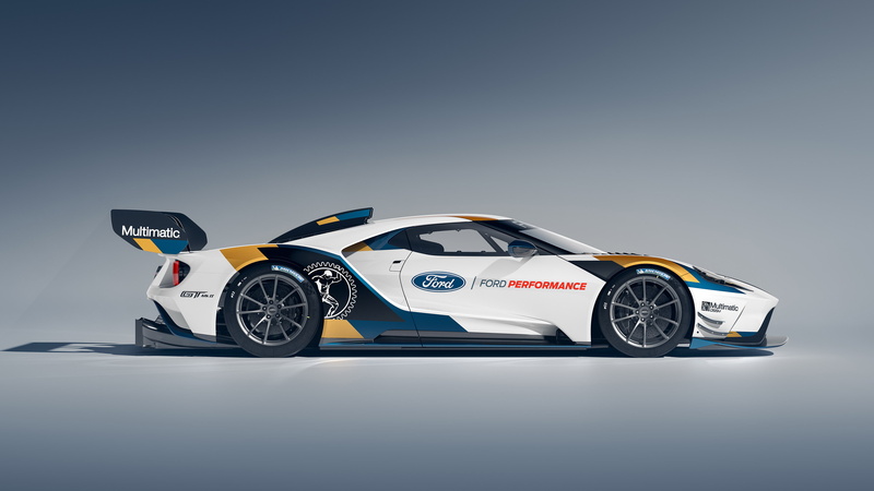 Ford, 4K, Sport Car, Race Car, Car, Ford GT Mk II, Grand Tourer