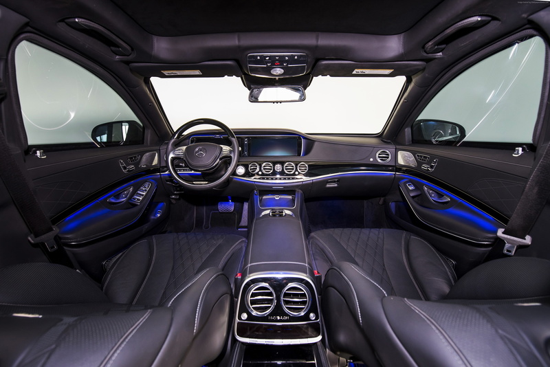 armored car, INKAS, luxury cars, Mercedes-Maybach S 600, interior, 4K
