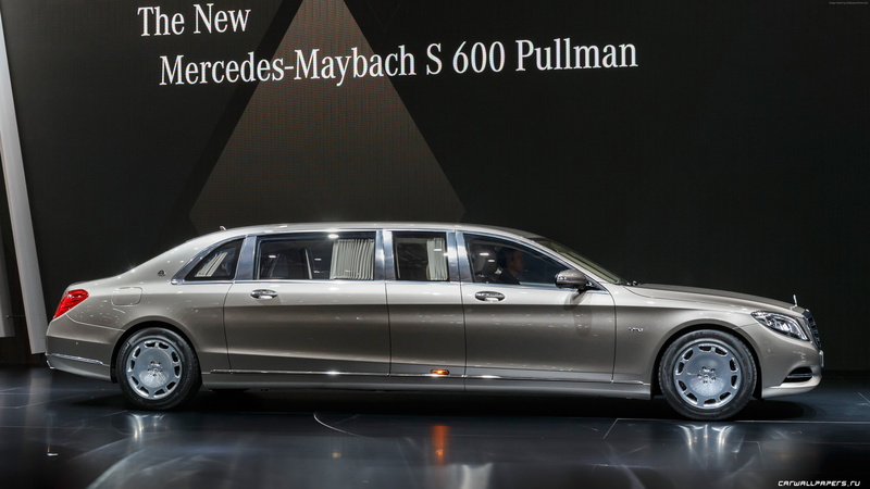 grey, 5K, Mercedes Maybach S600 Pullman, luxery., sedan