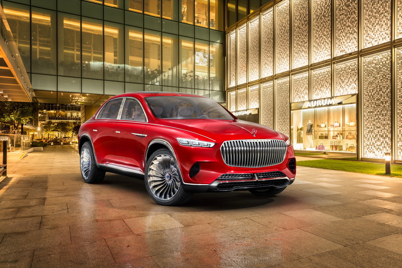 4K, Vision Mercedes-Maybach Ultimate Luxury, 2018, Concept cars, 4K
