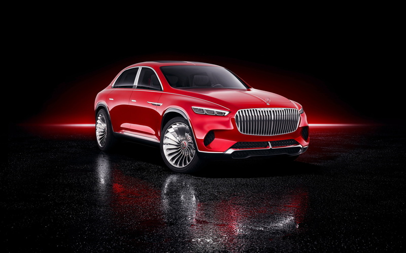 Concept cars, Vision Mercedes-Maybach Ultimate Luxury, 2018, 4K, 4K