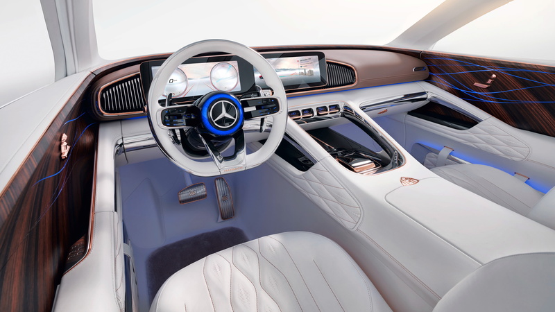Interior, Vision, Luxury, 4K, Ultimate, Mercedes, Maybach, 2018