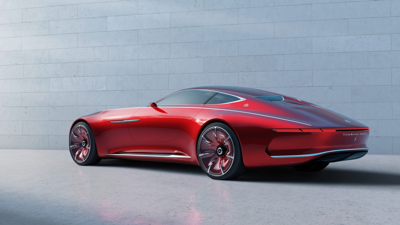 Mercedes, 4K, Maybach, Vision