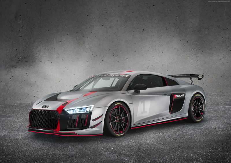 gray, Audi R8 LMS GT4, sport car, 1080P, 2017 New York Auto Show