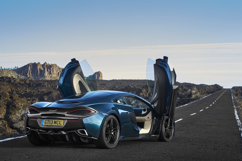 open, 570GT, supercar, door, auto, up, McLaren, road, 4K