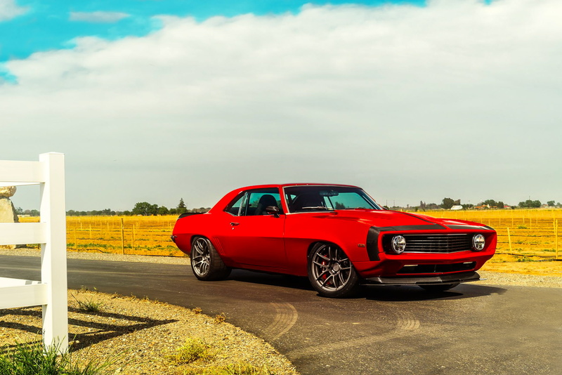 Camaro, Hellfire, 1969, Muscle, Front, Chevrolet, Red, 1080P, Car, Pro, Touring