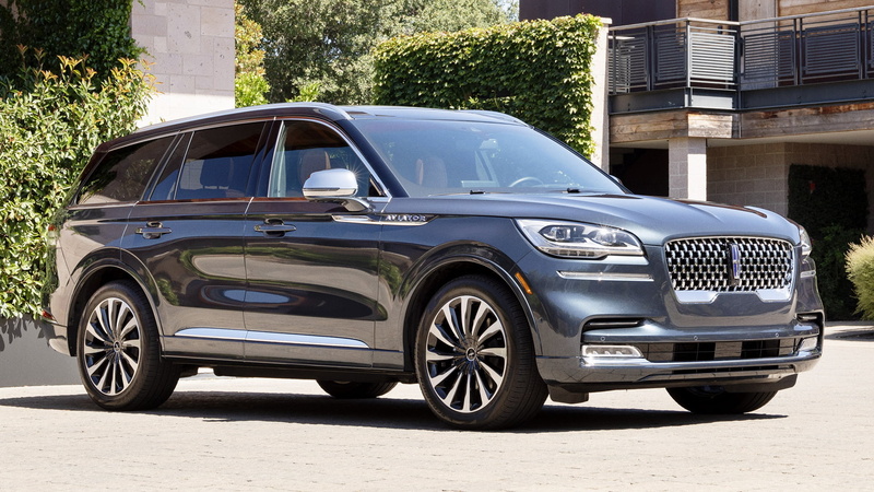 Luxury Car, Mid-Size Car, Lincoln, SUV, Lincoln Aviator Grand Touring, Crossover Car, 1080P, Black Car, Car