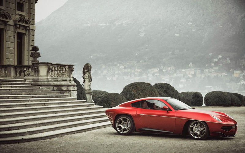 2K, alfa, 2013, romeo, car, luxury, touring, alfa romeo, red, cars, disco, volante
