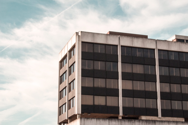 outdoors, car, housing, office, building exterior, glass - material, condo, sky, building, industry, day, business, buildibg, architecture, countryside