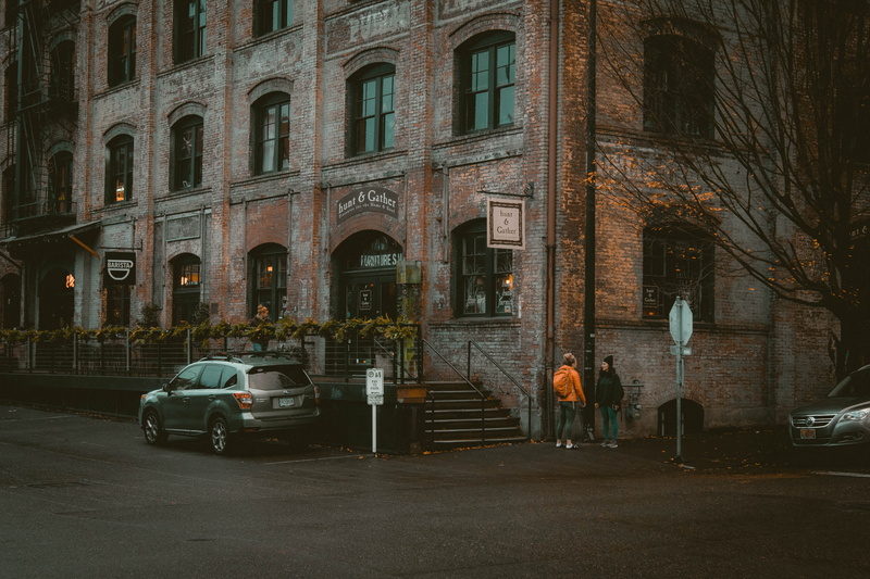 tarmac, united states, automobile, city life, transportation, motor vehicle, street corner, brown, residential district, town, nature, road, 5K, building