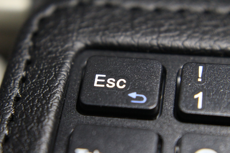 western script, technology, Esc, computer key, Keyboard, close-up, White, computer equipment, black, laptop, no people, keyboard case, computer part, Black