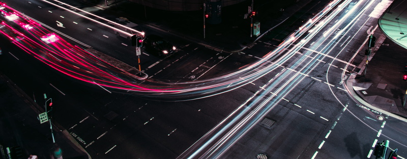 highway, city, speed, yarn, long exposure, illuminated, way, intersection, nature, cityscape, corner, no people, car, tarmac, tunnel, pedestrian, night