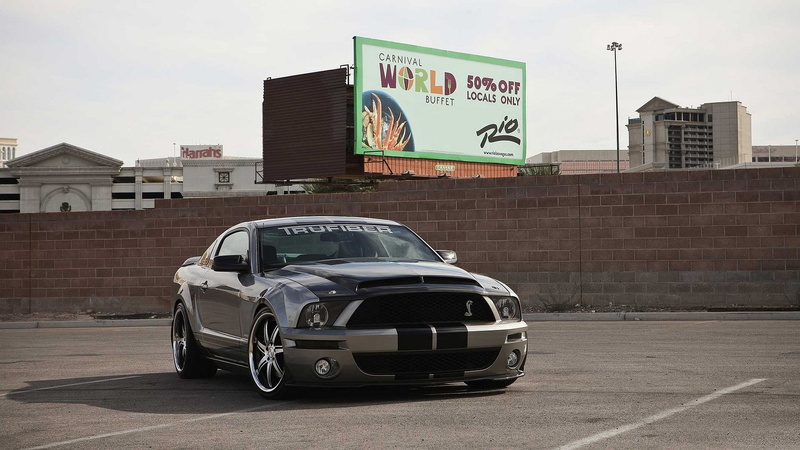 shelby, hd, cobra, chrome, mustang, car, gt500, cars, black, ford, 1080P, gt