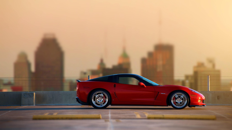 land vehicle, built structure, coupe, car, red, road, motor vehicle, convertible, architecture, mode of transportation, 4K, on the move, transportation