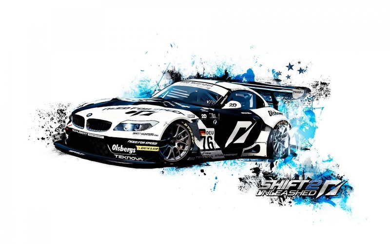 need, cars, speed, art, need for speed, shift, x, bmw, hd, 720P, BMW Z4M, zm, games