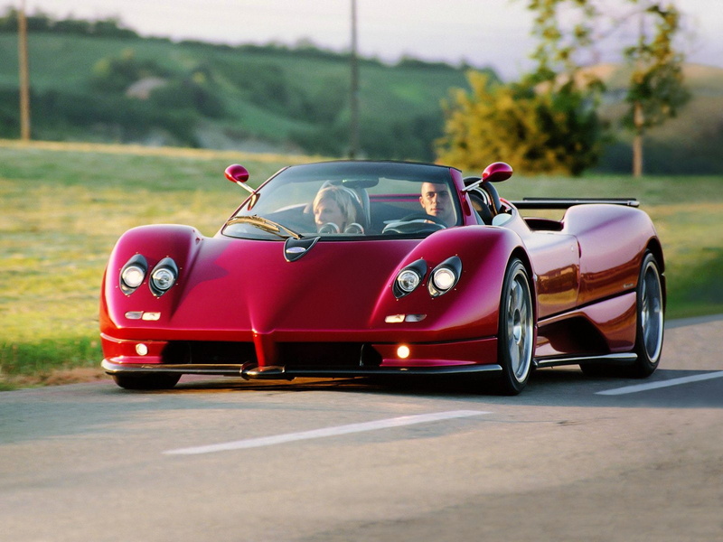 Pagani, Vehicle, Car, Pagani Zonda C12 Roadster, 720P, Supercar, Pagani Zonda
