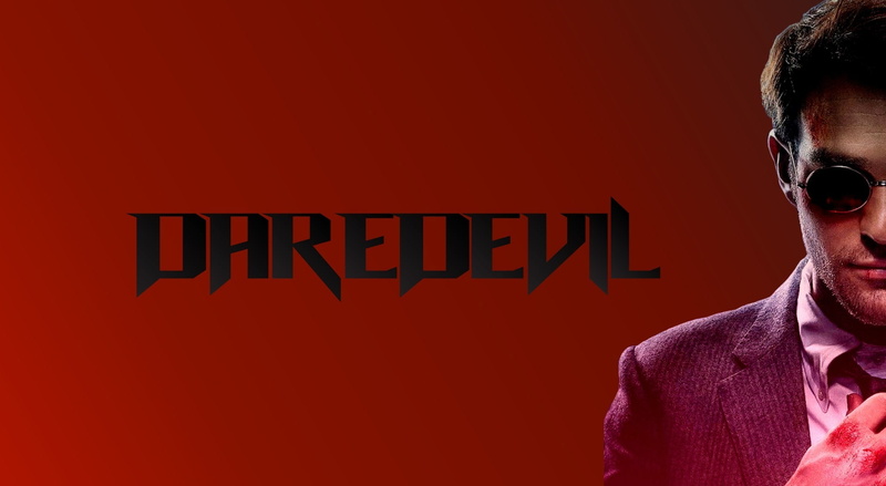 glasses, daredevil, series, matt murdock, mid adult men, red, one person, 1080P, nightlife, studio shot, males, colored background, Movies, headshot, communication