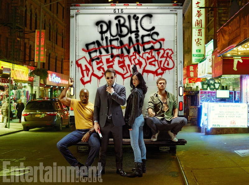 mid adult, mid adult men, Iron Fist, communication, architecture, adult, Krysten Ritter, 2K, Power Man, Defenders, young men, city, real people, Luke Cage