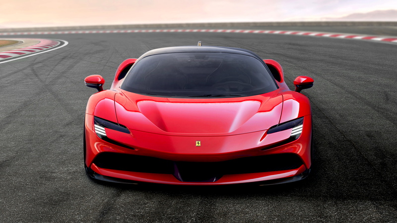 Red Car, 5K, Car, Sport Car, Ferrari, Supercar, Vehicle, Ferrari SF90 Stradale