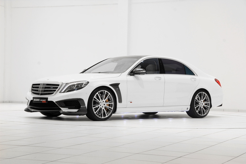 sedan, BRABUS, Mercedes, 4K, W222, 2015, Rocket 900, benz, Mersedes, white