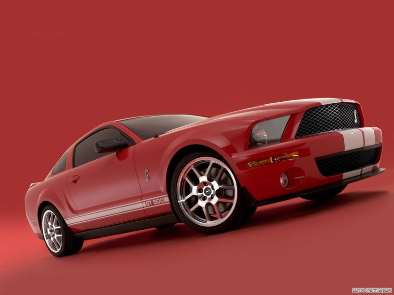 Ford, chrome, metal, silver colored, red, motor vehicle, convertible, transportation, shiny, sports car, technology, 720P, red cars, wealth, Ford Mustang